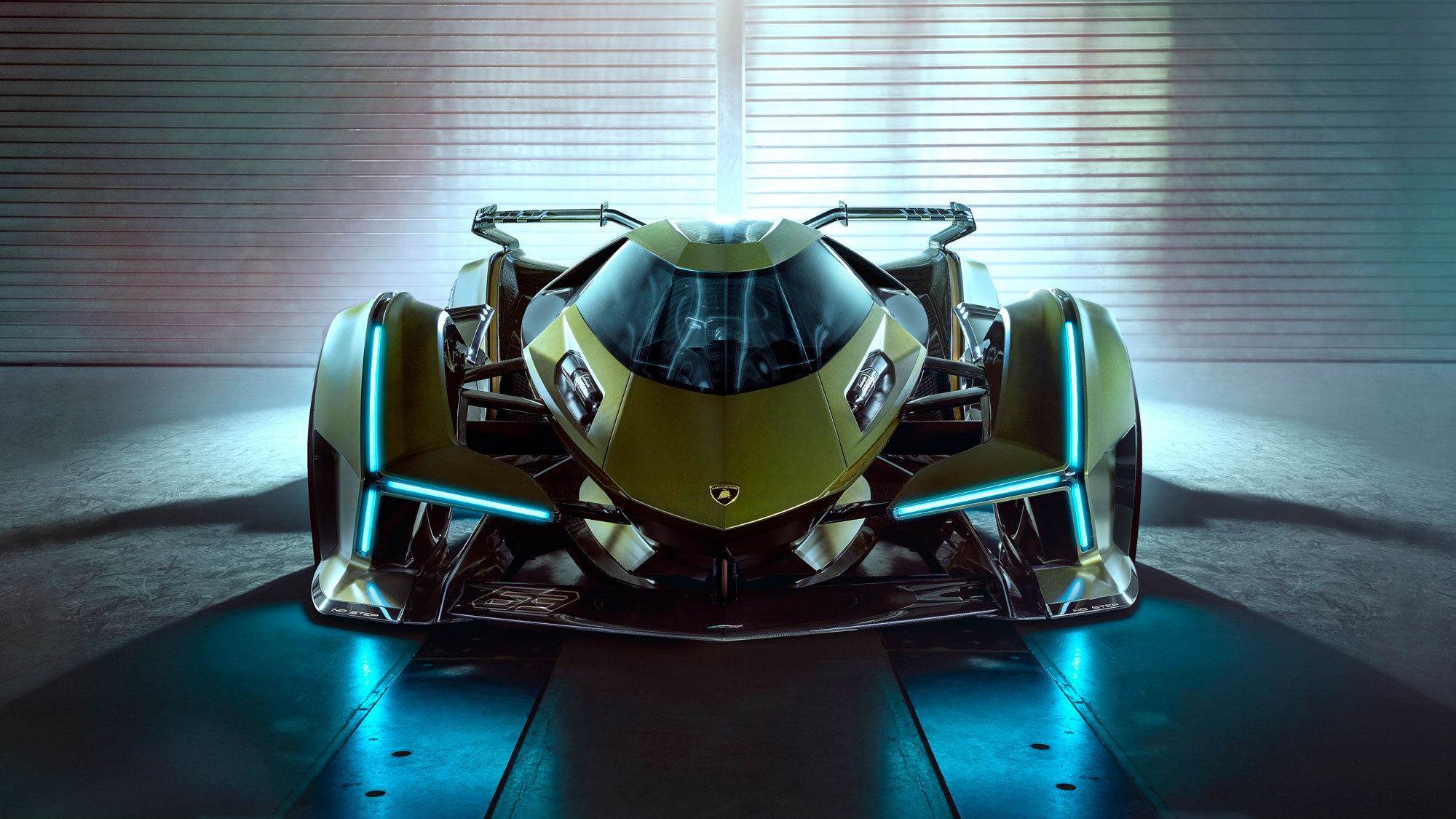 A Lamborghini — the original photo from Samuel’s website